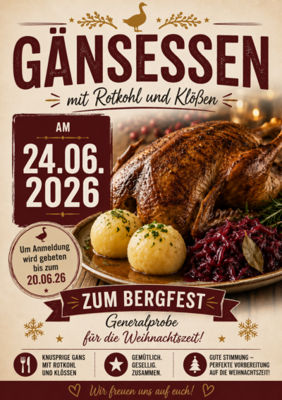 Gansessen Bergfest