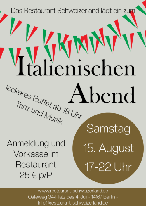Italienischer Abend