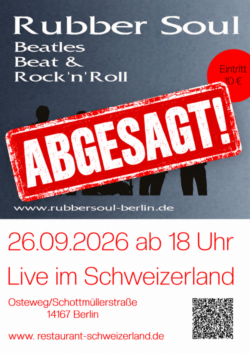 Abgesagt - Rubber Soul